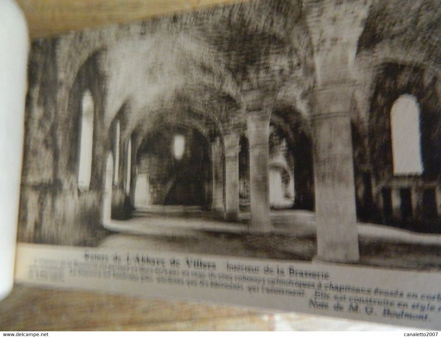 VILLERS LA VILLE :TRES BEAU CARNET DE 10 CARTES POSTALE DES RUINES DE  L'ABBAYE DE VILLERS  SERIE 1 - Villers-la-Ville