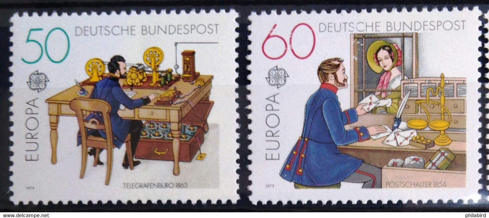 EUROPA 1979 - ALLEMAGNE                    N° 855/856                        NEUF* - 1979