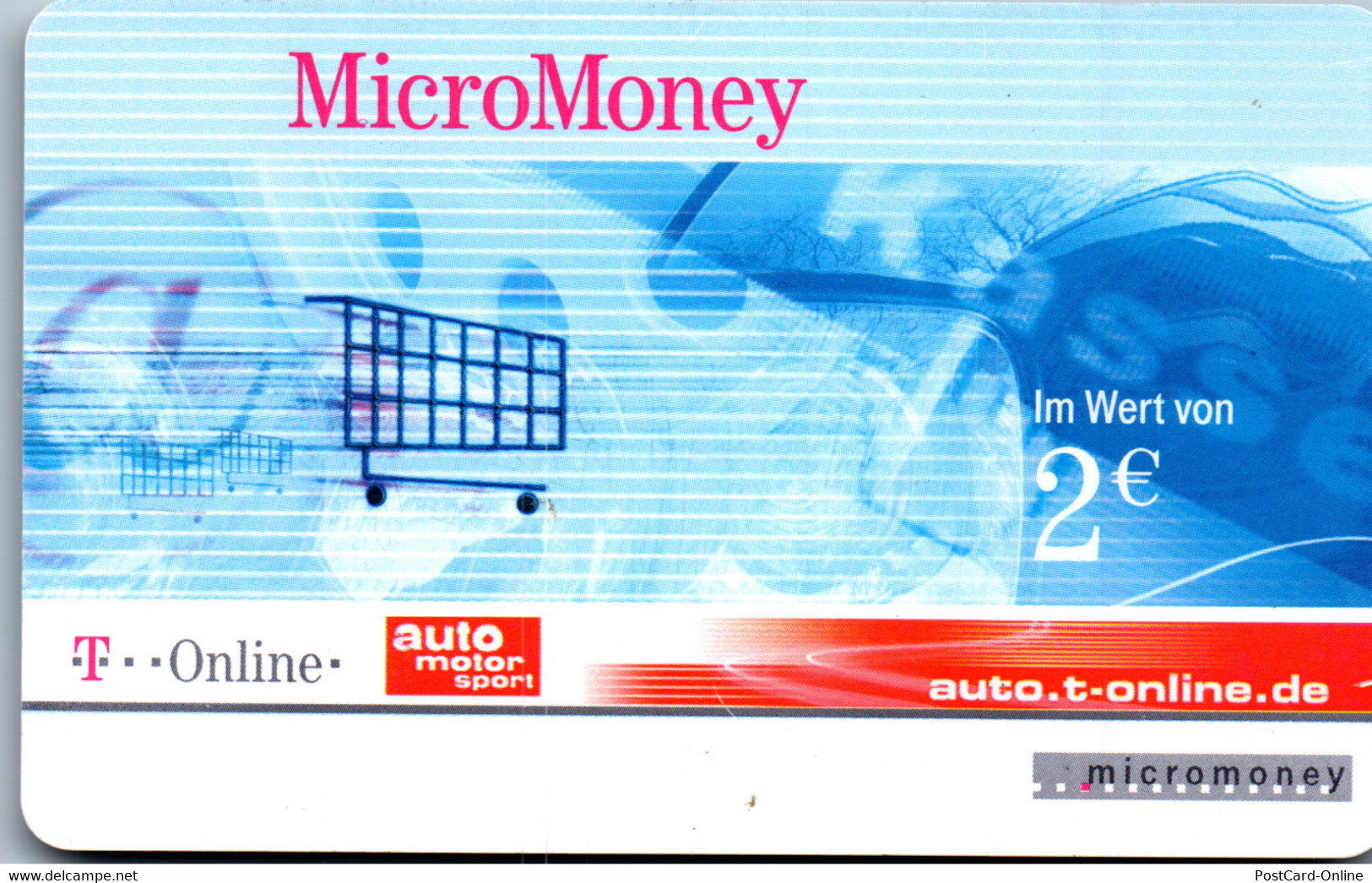 27239 - Deutschland - MicroMoney , Auto Motor Sport , New , Not Used , Micro Money - T-Pay Micro-Money