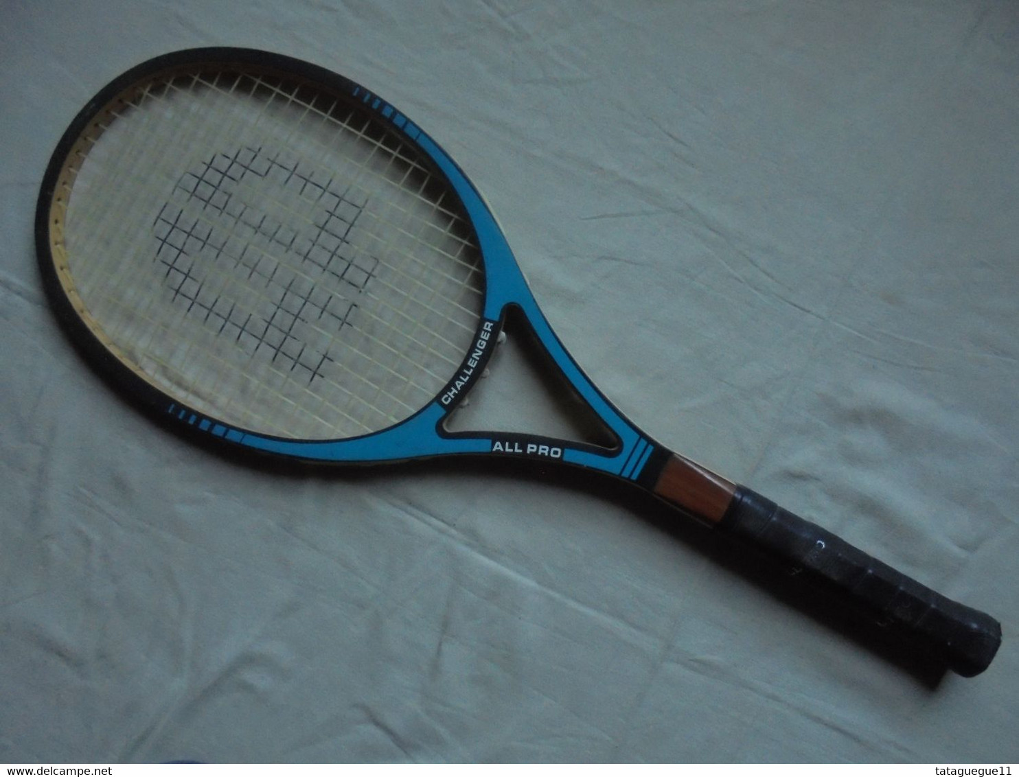 Vintage - Raquette De Tennis En Bois Challenger All Pro - Other & Unclassified