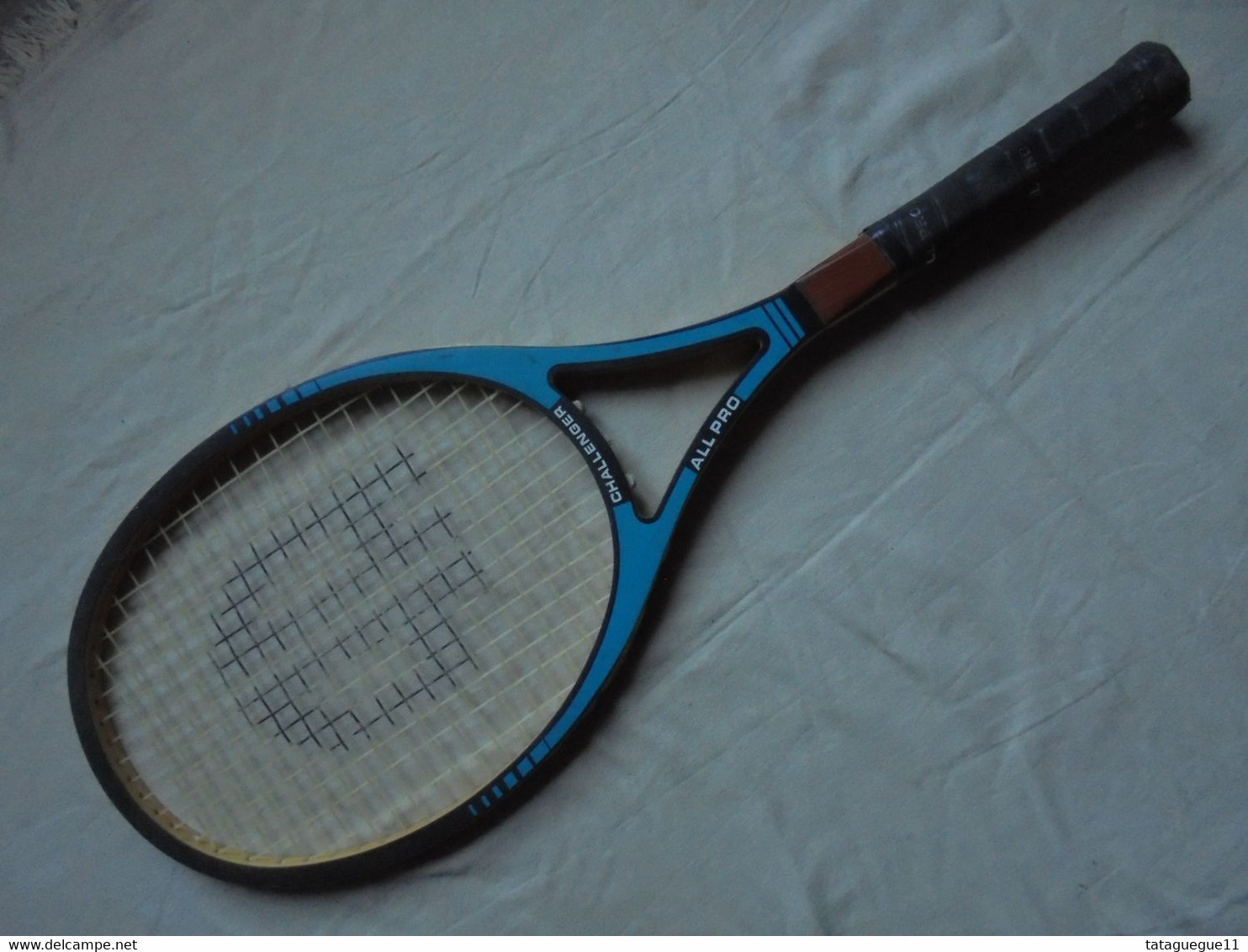 Vintage - Raquette De Tennis En Bois Challenger All Pro - Autres & Non Classés