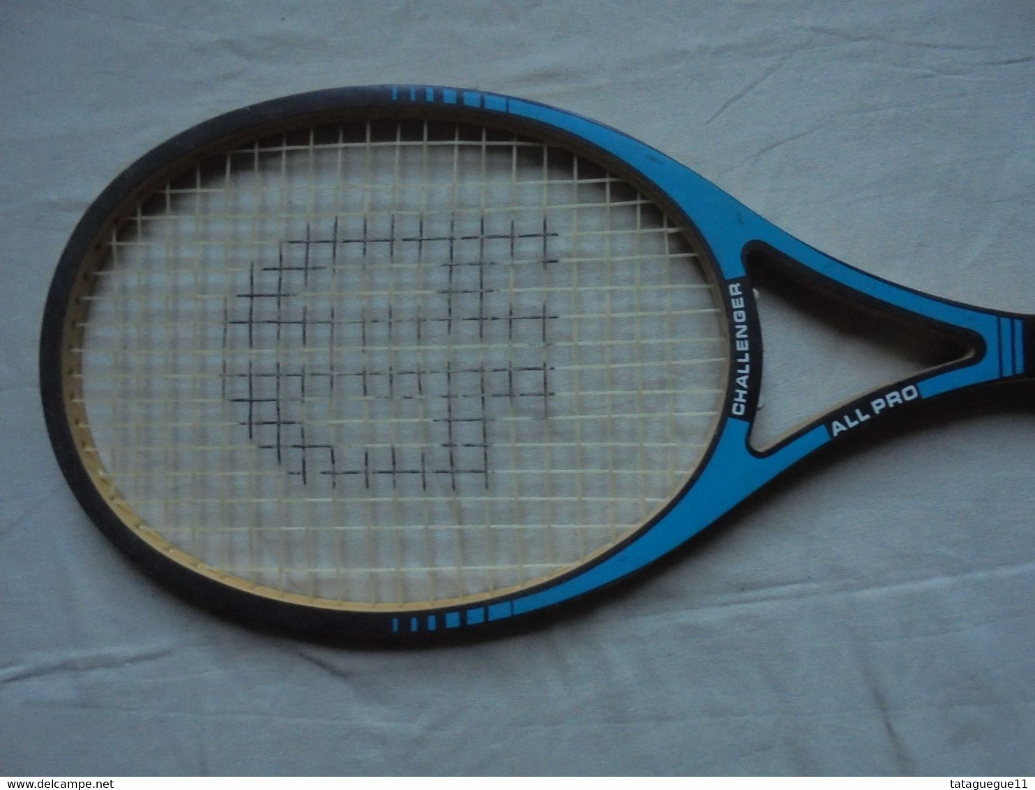 Vintage - Raquette De Tennis En Bois Challenger All Pro - Other & Unclassified