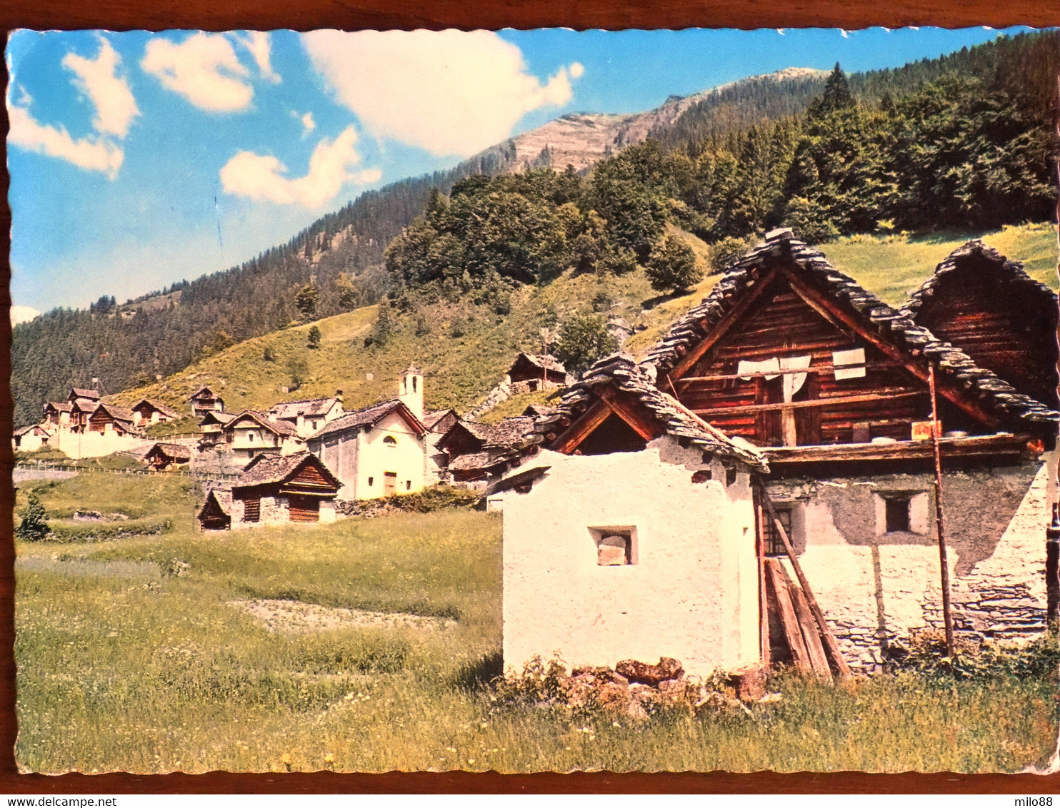 SVIZZERA SUISSE -PIANO DI CAMPO VALLE MAGGIA TESSIN -F.G. - Campo