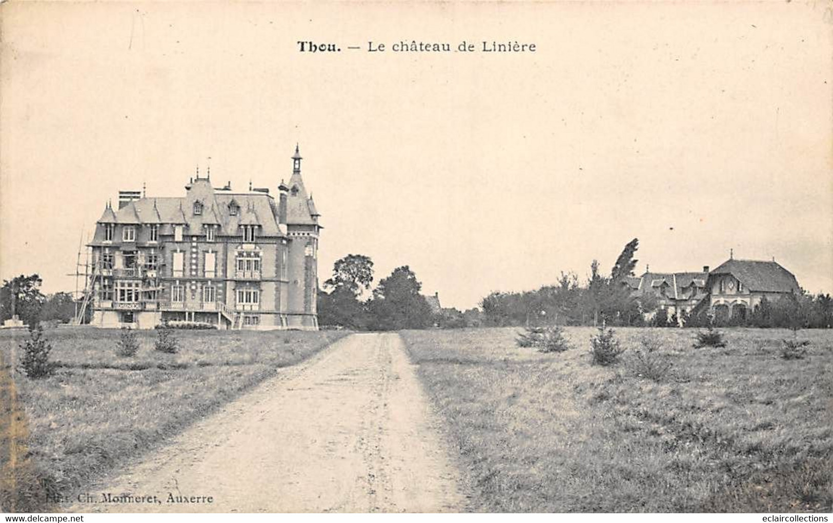 Thou          45       Le Château De Linière       (voir Scan) - Andere & Zonder Classificatie