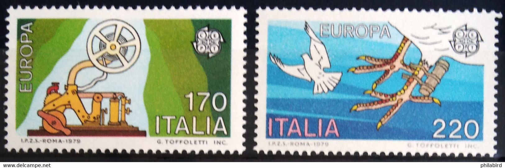 EUROPA 1979 - ITALIE                 N° 1389/1390                     NEUF** - 1979