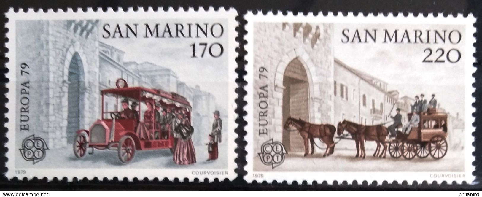 EUROPA 1979 - SAINT  MARIN                N° 972/973                    NEUF** - 1979