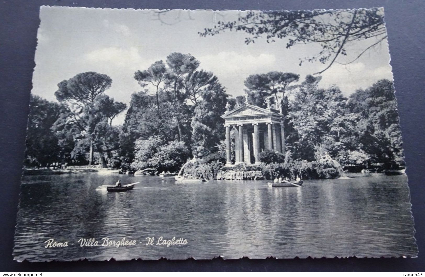 Roma - Villa Borghese - Il Laghetto - Parken & Tuinen