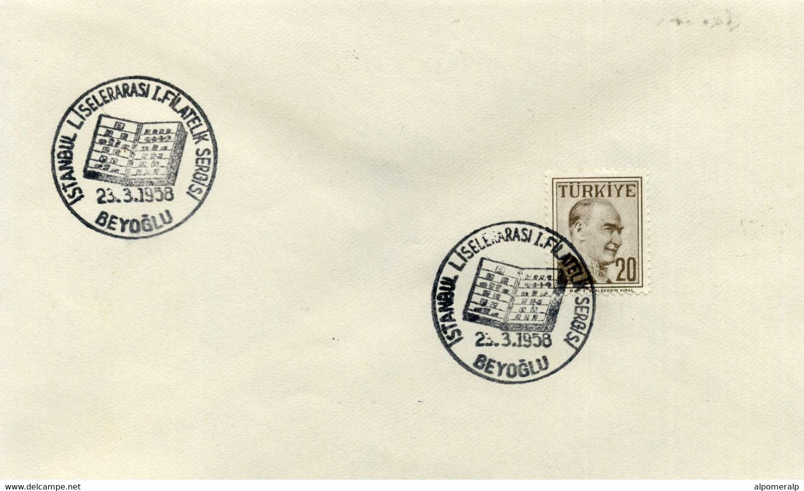 Turkey 1958 Kirkpinar Wrestling, Edirne, Jun. 8. | Special Postmark - Covers & Documents