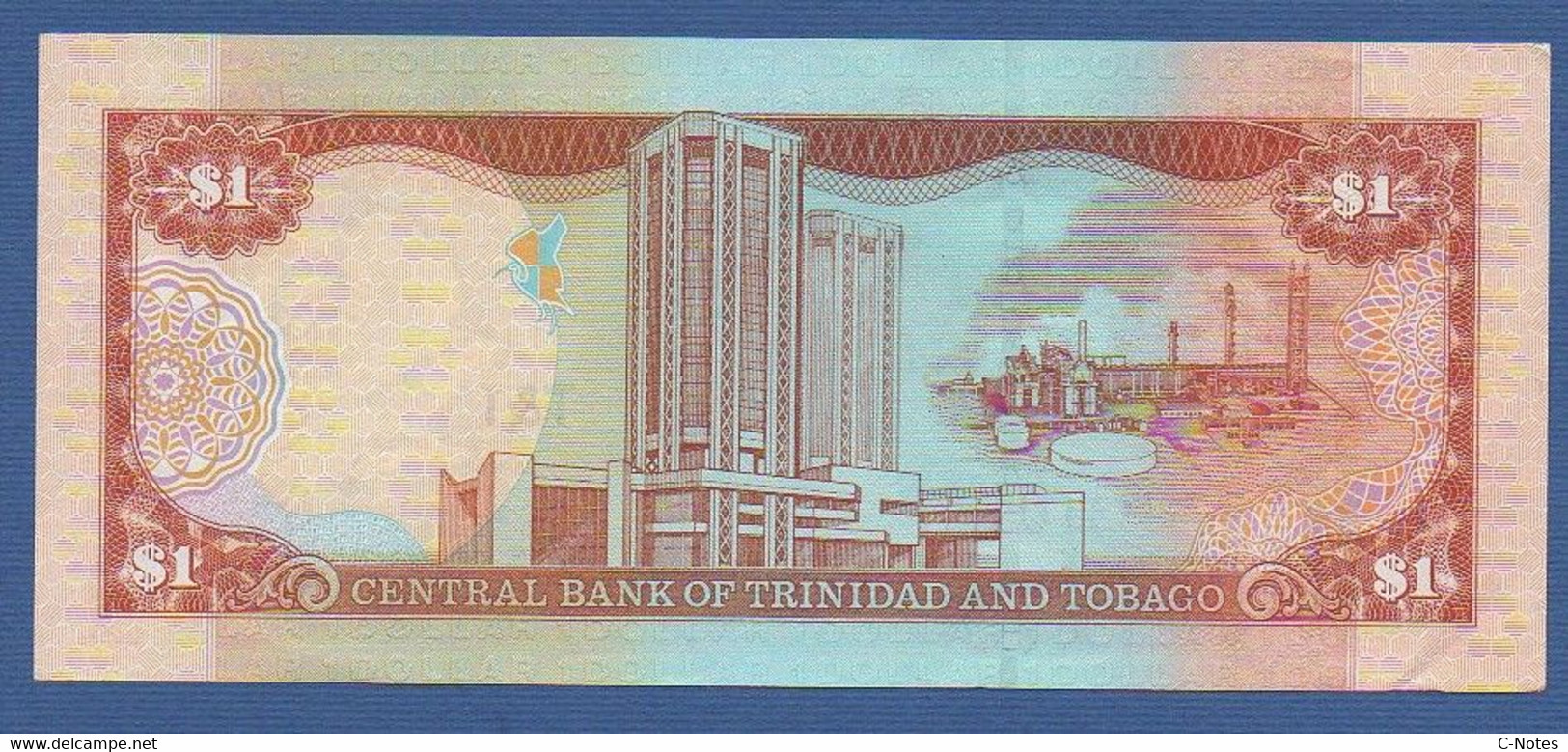 TRINIDAD & TOBAGO - P.41 – 1 Dollar 2002 AUNC, Serie BD 833101 - Trindad & Tobago