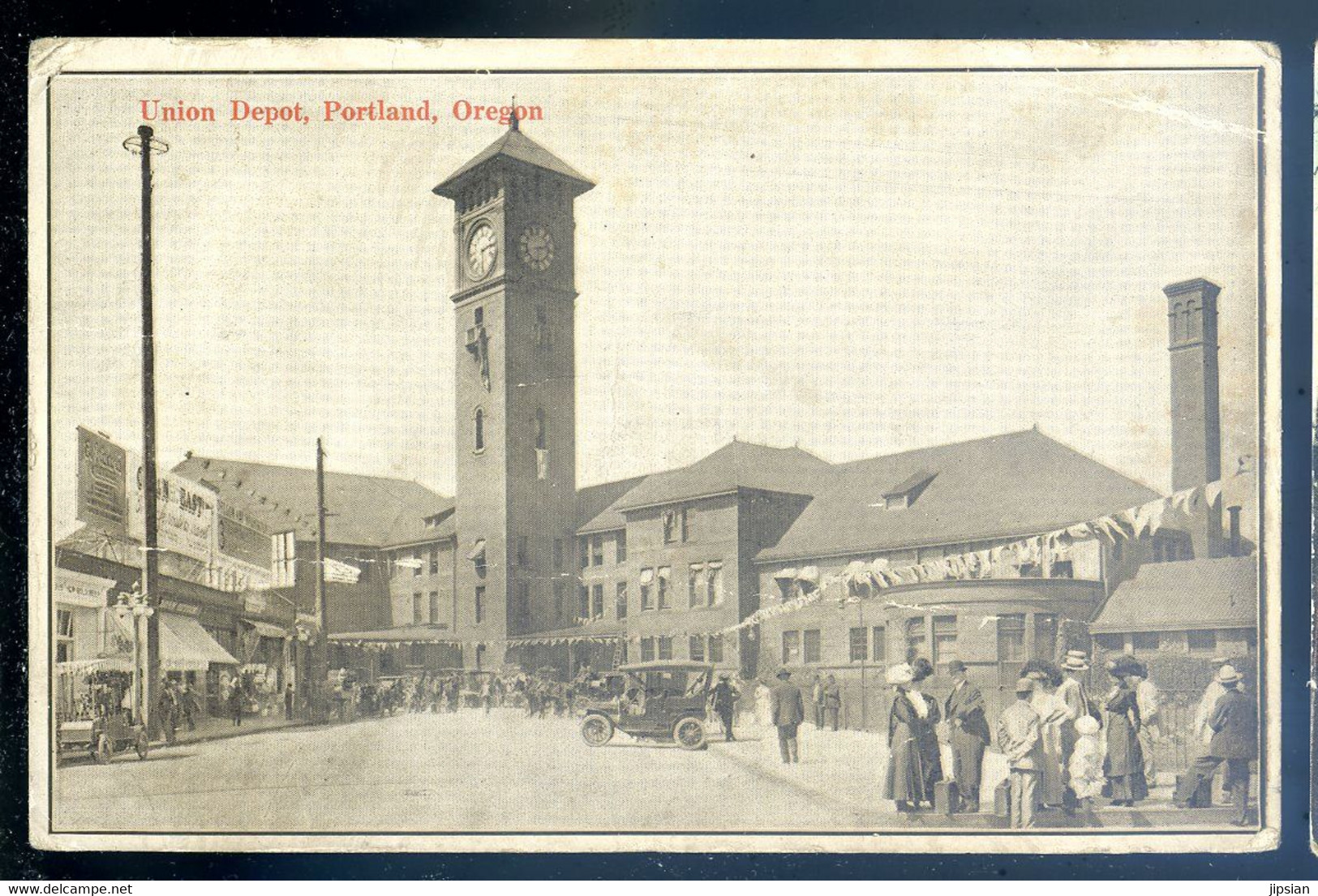 Cpa USA   Oregon Portland -- Union Depot  JA22-66 - Portland