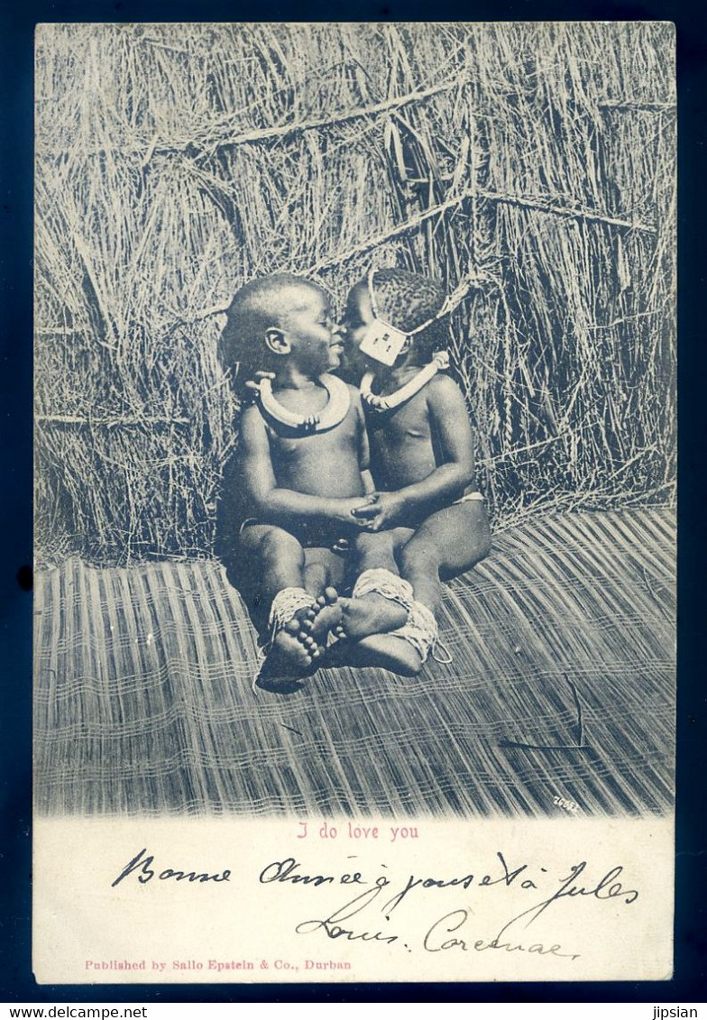 Cpa D' Afrique Du Sud " I Do Love You " -- Published By Sallo Epstein Durban   JA22-66 - Afrique Du Sud