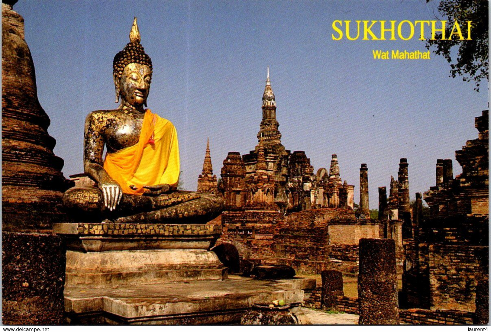 (1 F 12) Thailand - Sukhothai Temple - Budismo