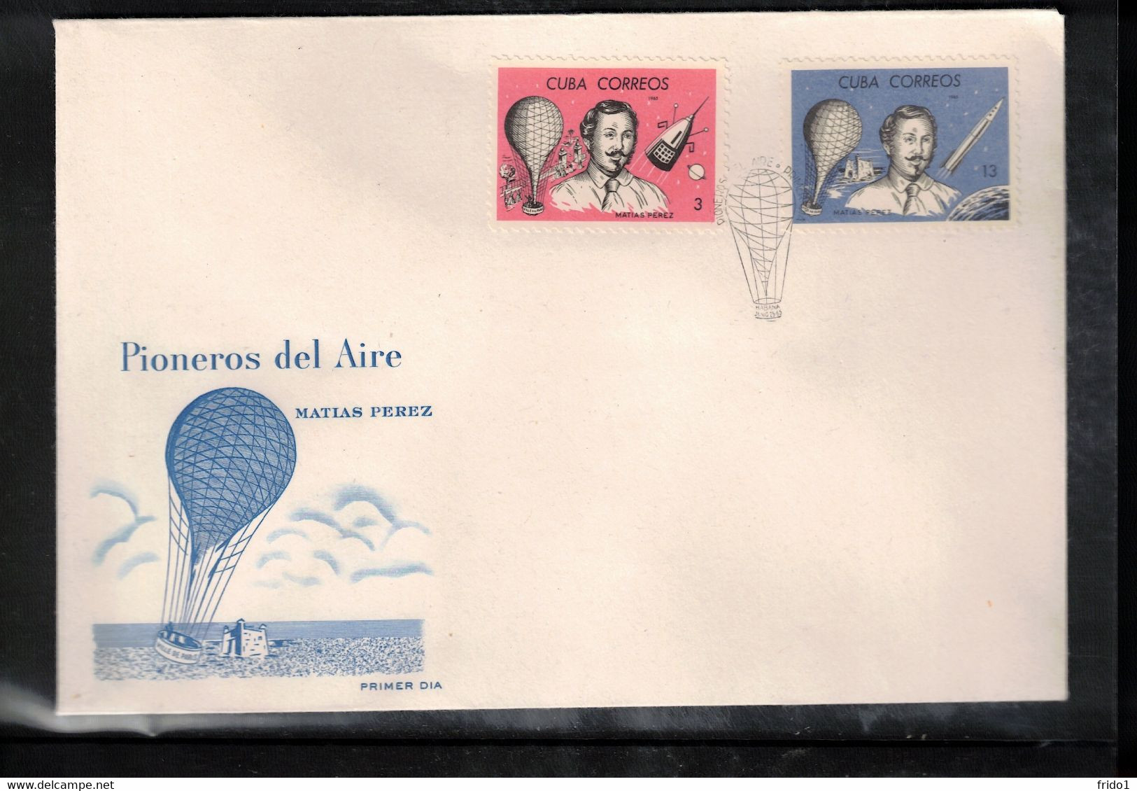 Cuba 1965 Space / Raumfahrt Pioneers Of The Space FDC - América Del Sur