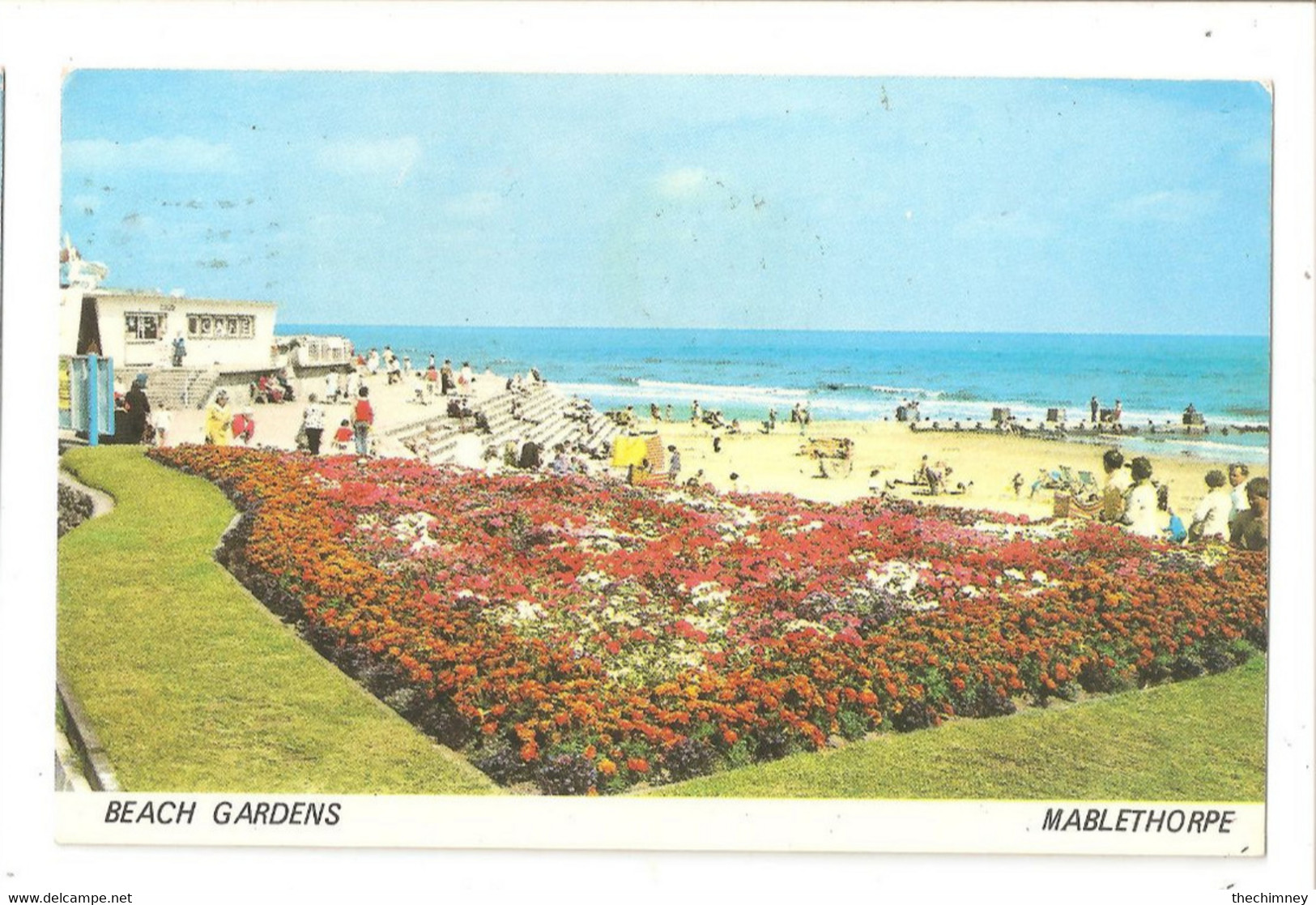 Mablethorpe Beach Gardens Used With Stamp 1975 Lincolnshire - Other & Unclassified