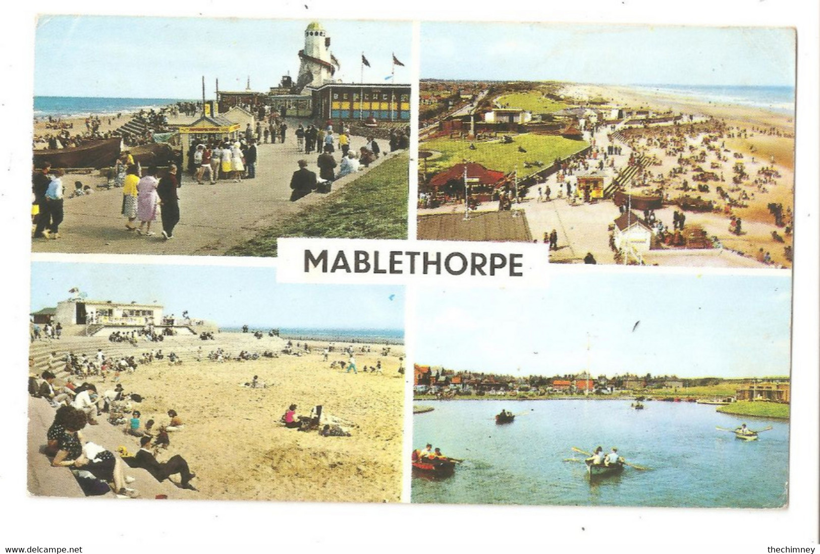 Mablethorpe Multiview Used With Stamp 1966 Lincolnshire - Altri & Non Classificati