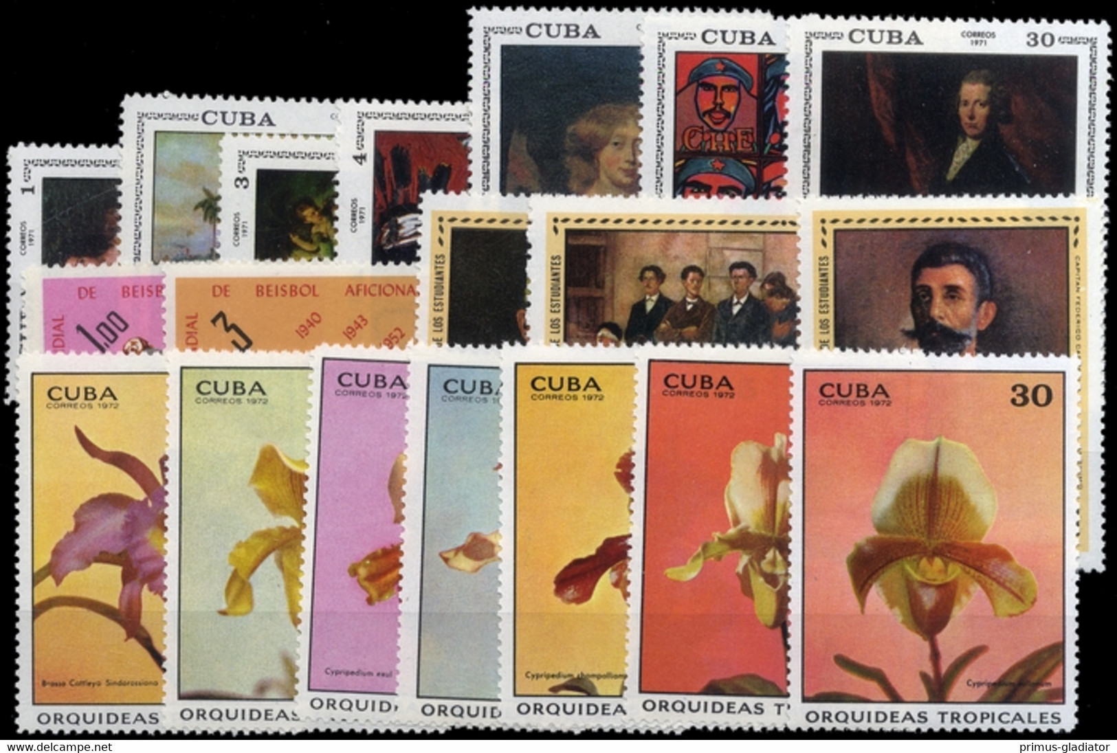 1971, Cuba, 1714-20 U.a, ** - Other & Unclassified