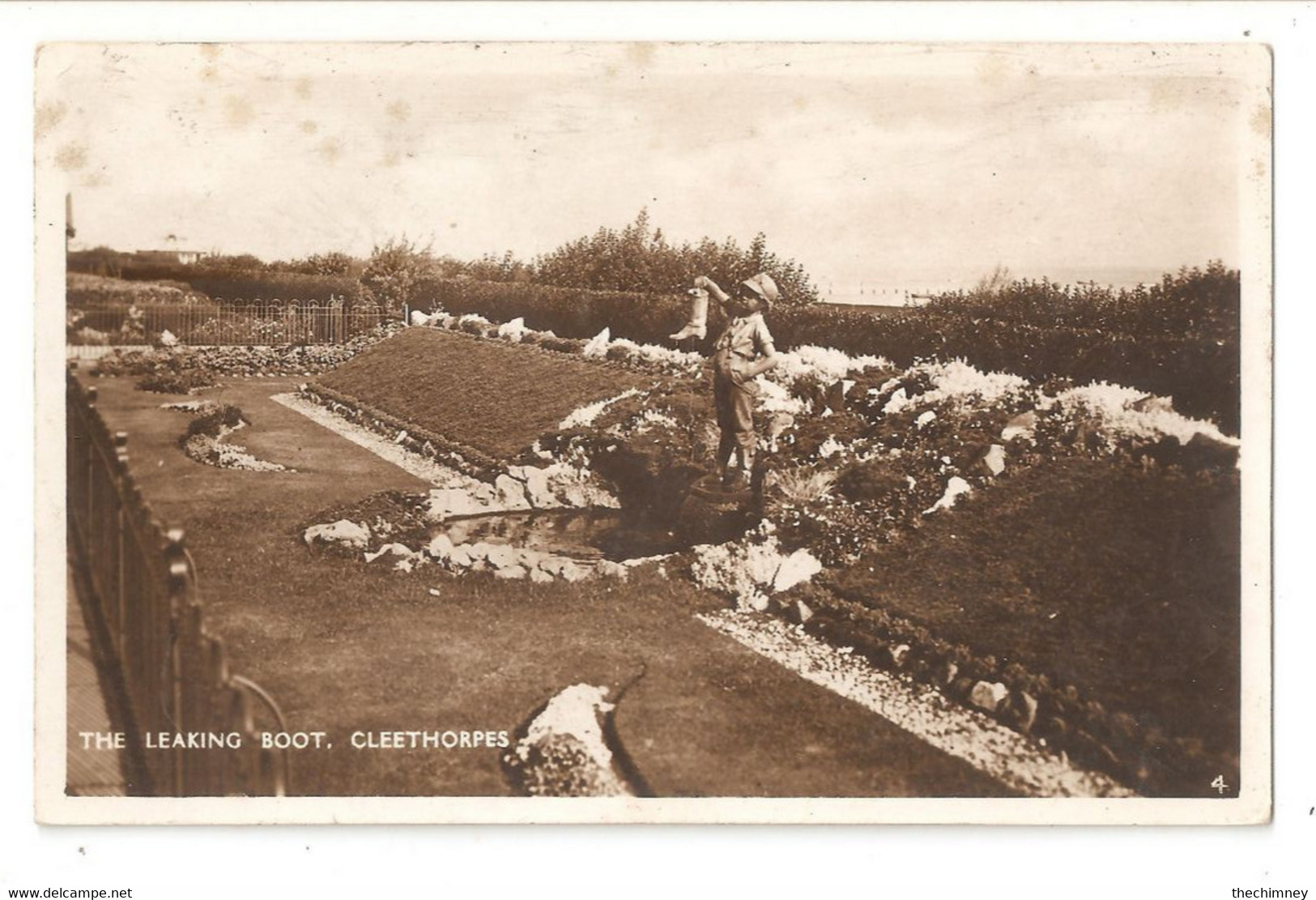 RP CLEETHORPES The Leaking Boot Used With Stamp 1932 Lincolnshire - Altri & Non Classificati