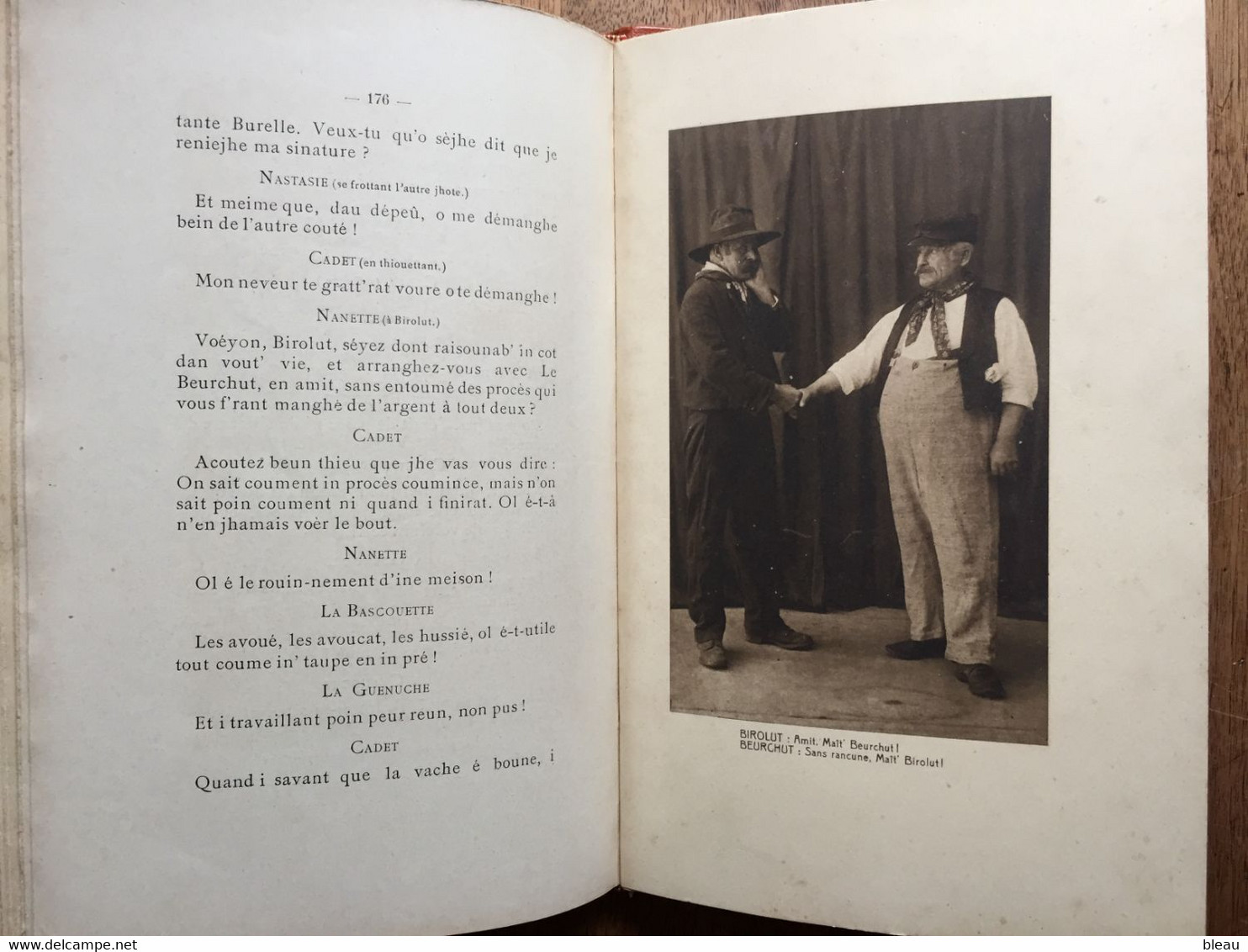 (Charente, Saintonge, patois) Yan SAINT-ACERE : La Mérine à Nastasie. Saintes, 1930.