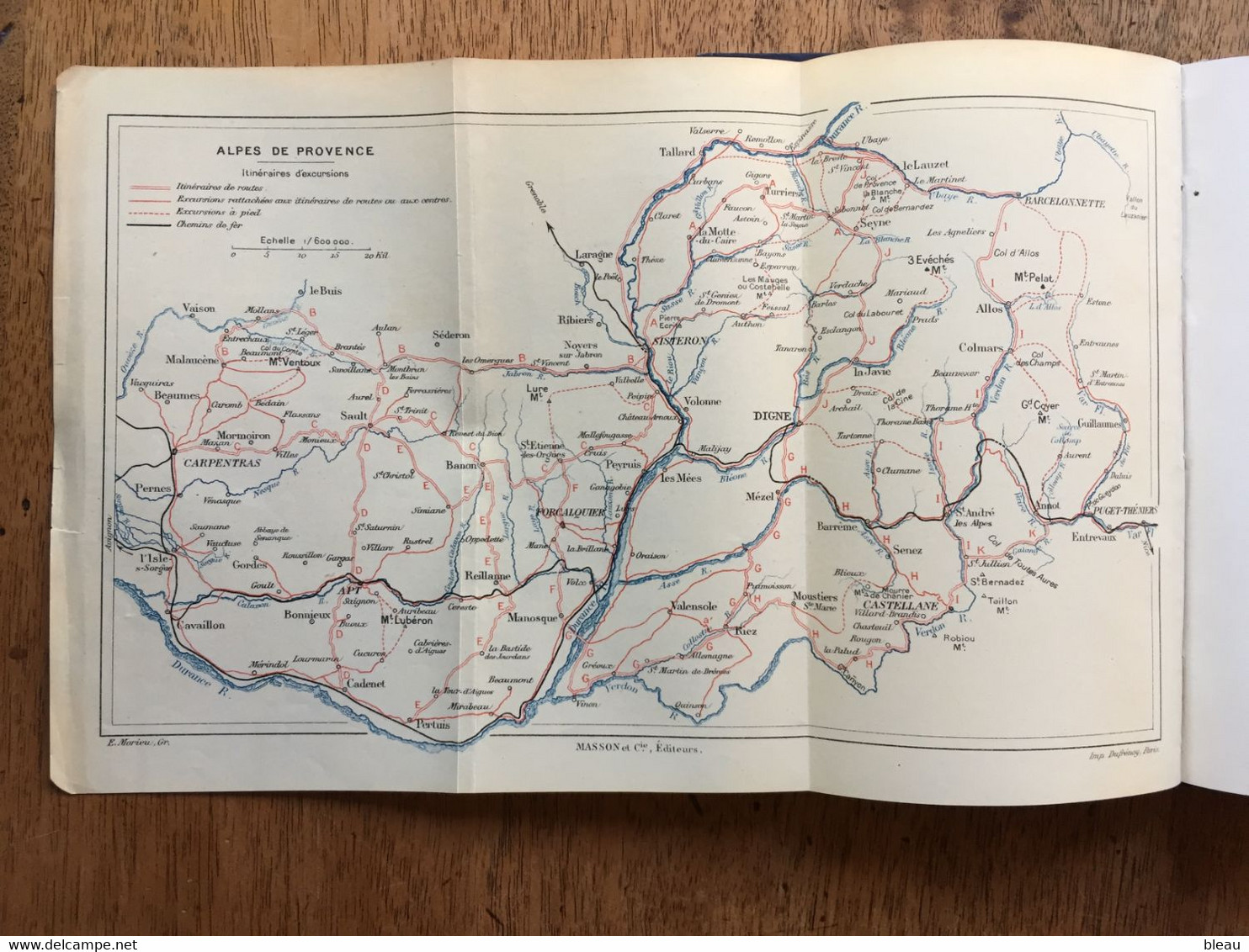 (Guide Boule) Gustave TARDIEU : Les Alpes De Provence. Guide Du Touriste, Du Naturaliste Et De L'Archéologue, 1912. - Provence - Alpes-du-Sud