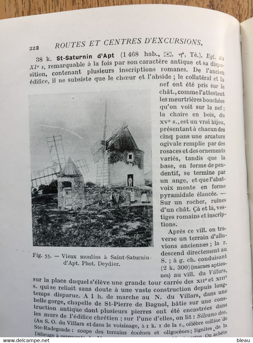 (Guide Boule) Gustave TARDIEU : Les Alpes de Provence. Guide du Touriste, du Naturaliste et de l'Archéologue, 1912.