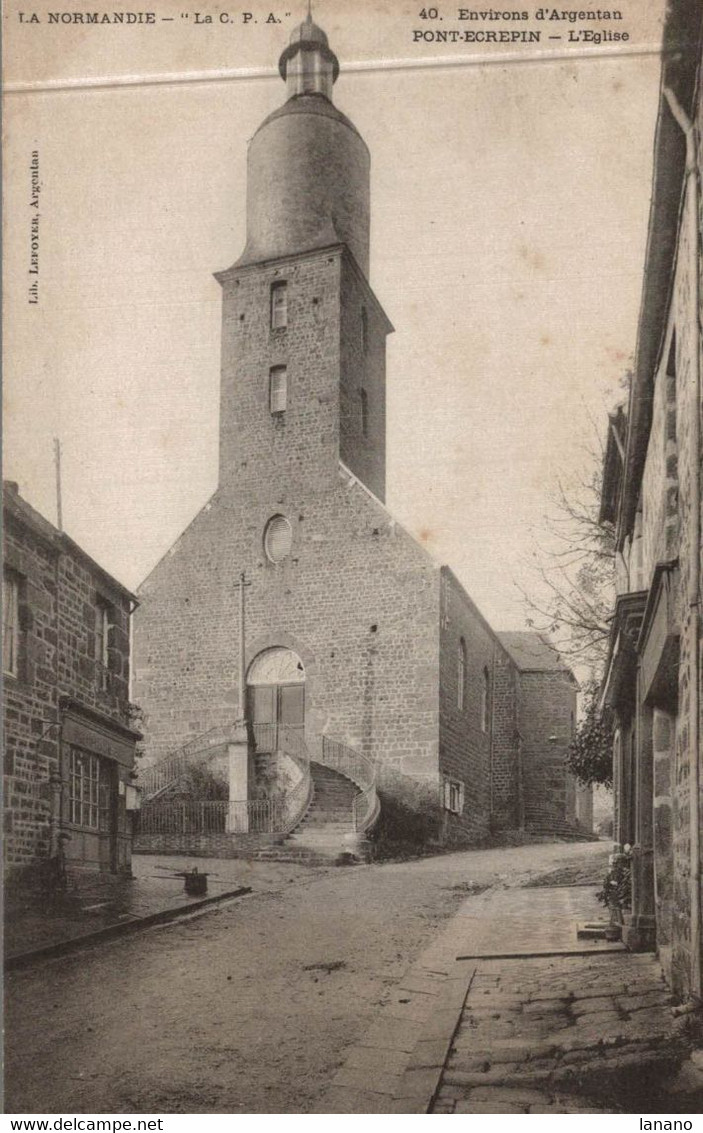 61  PONT-ECREPIN  L' Eglise - Pont Ecrepin