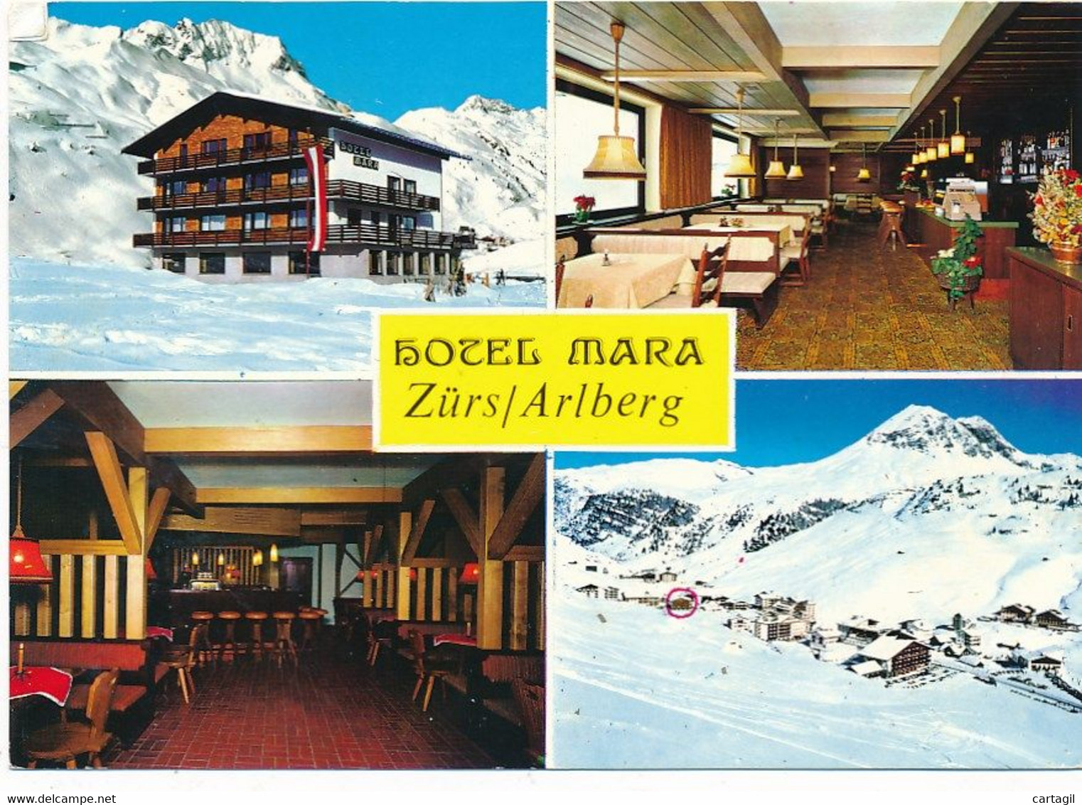CPM GF (Mehrbld) 30135-Autriche- Österreich - Zürs Am Arlberg.-Hotel Mara Envoi Gratuit - Zürs