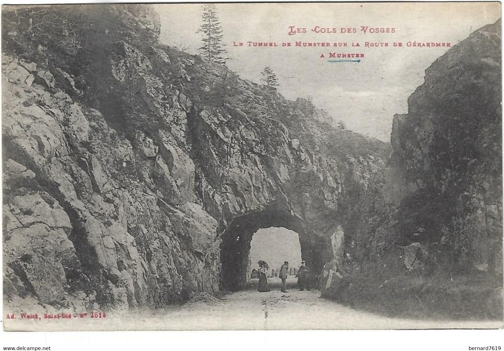 68 Munster   -    Le Tunnel De Munster Sur La Route De Gerardmer - Munster