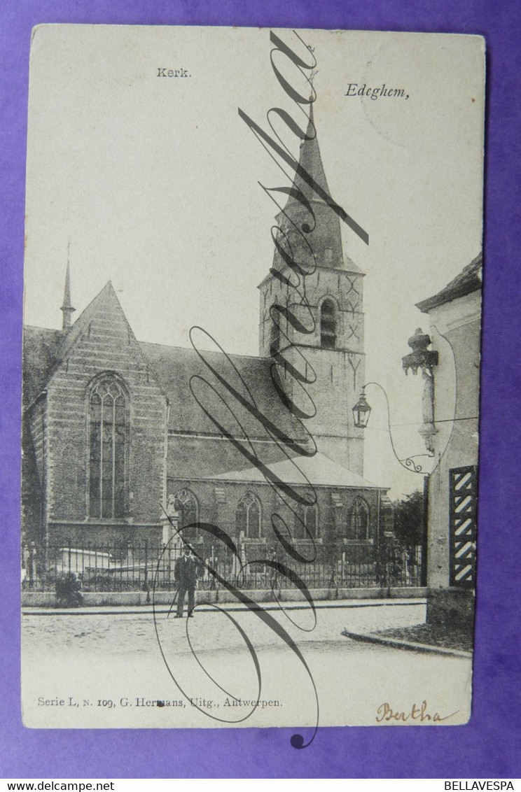 Edegem Kerk  N° 109 -1903 - Edegem