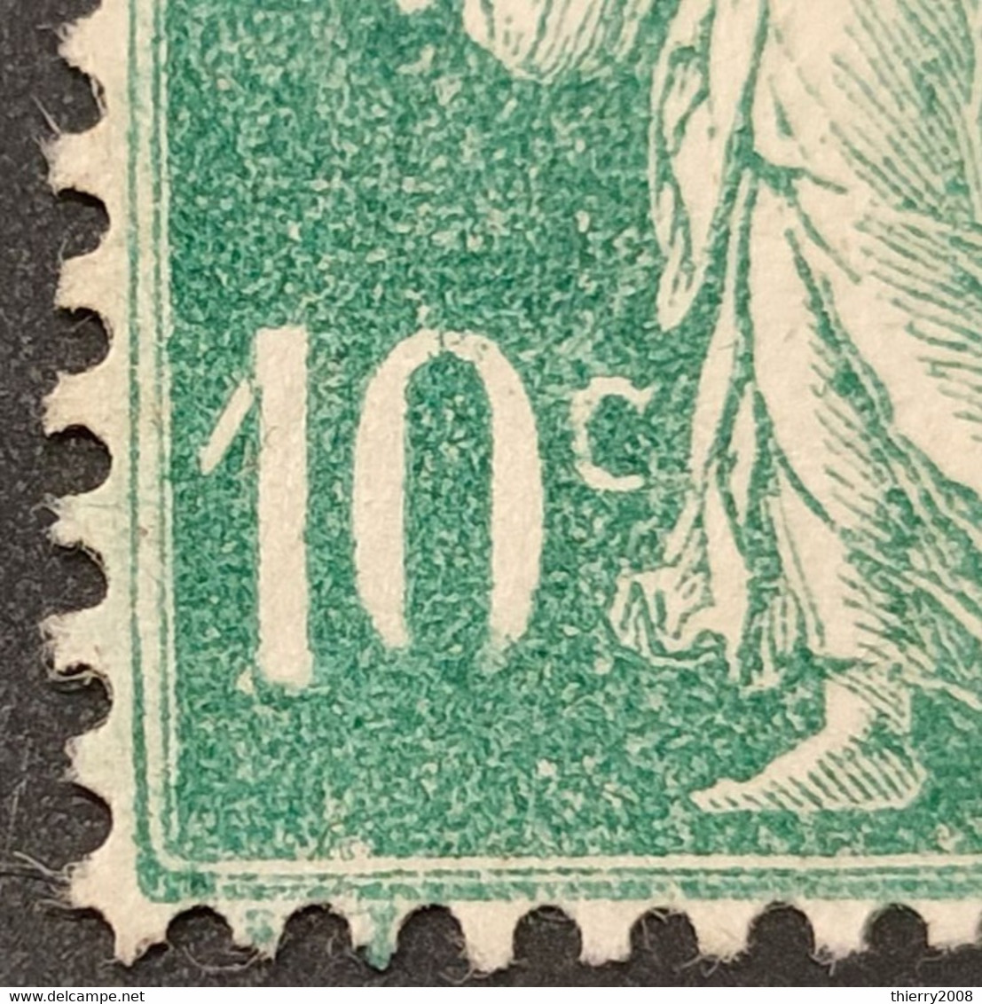 (A1) N° 159 (Variété, 0 De 10c Et POSTES Effacer Partiellement)  Avec Oblitération Cachet à Date  TB - Used Stamps