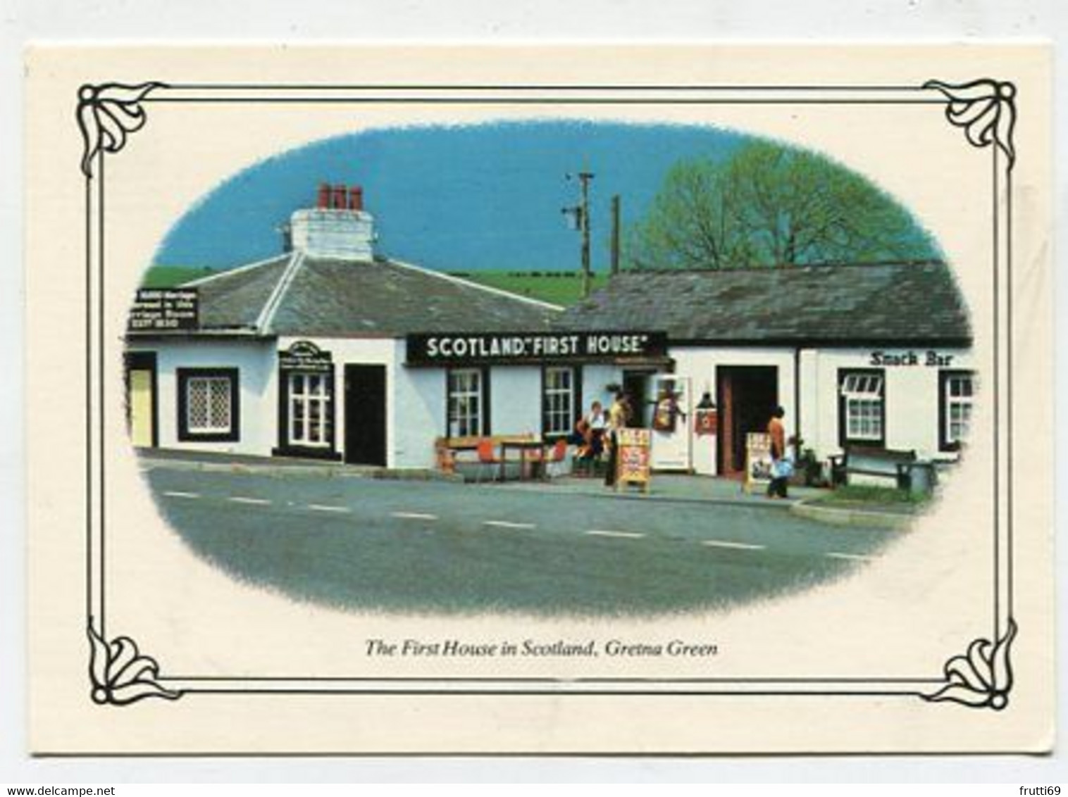 AK 027708 SCOTLAND - Gretna Green - The First House In Scotland - Dumfriesshire