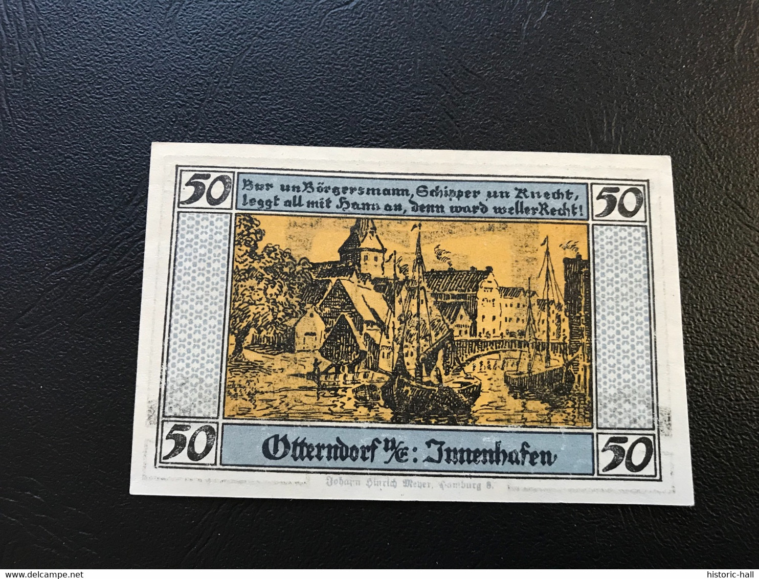 Notgeld - Billet Necéssité Allemagne - 50 Pfennig - Otterndorf - Mai 1920 - Zonder Classificatie