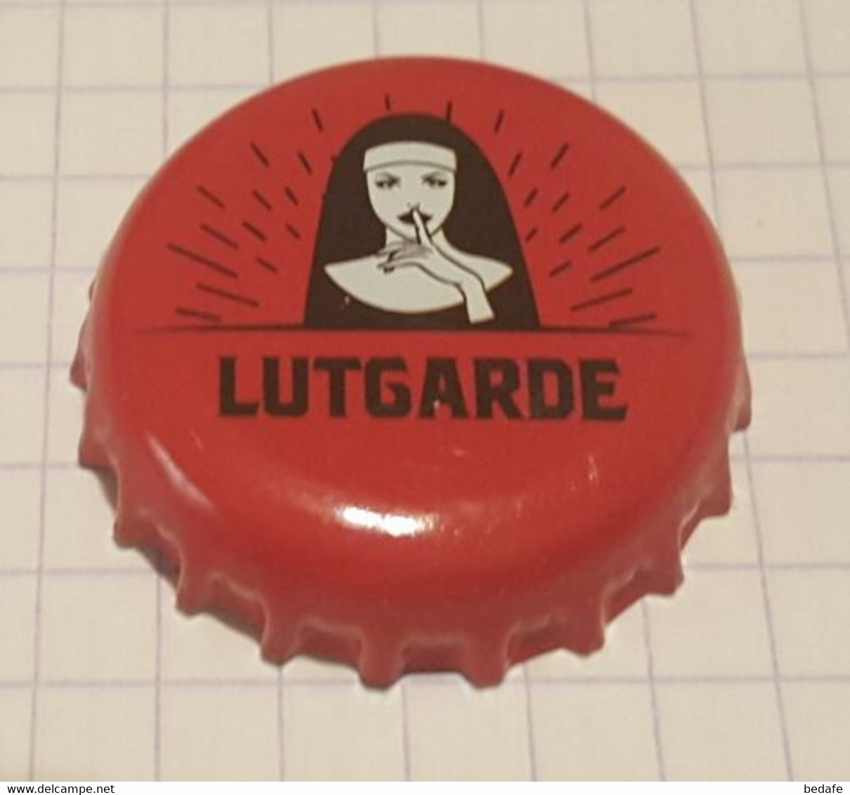 MICRO BRASSERIE CAPSULES KROONKURK  LUTGARDE BLONDE ABBAYE D' AYWIERS LASNE - Birra