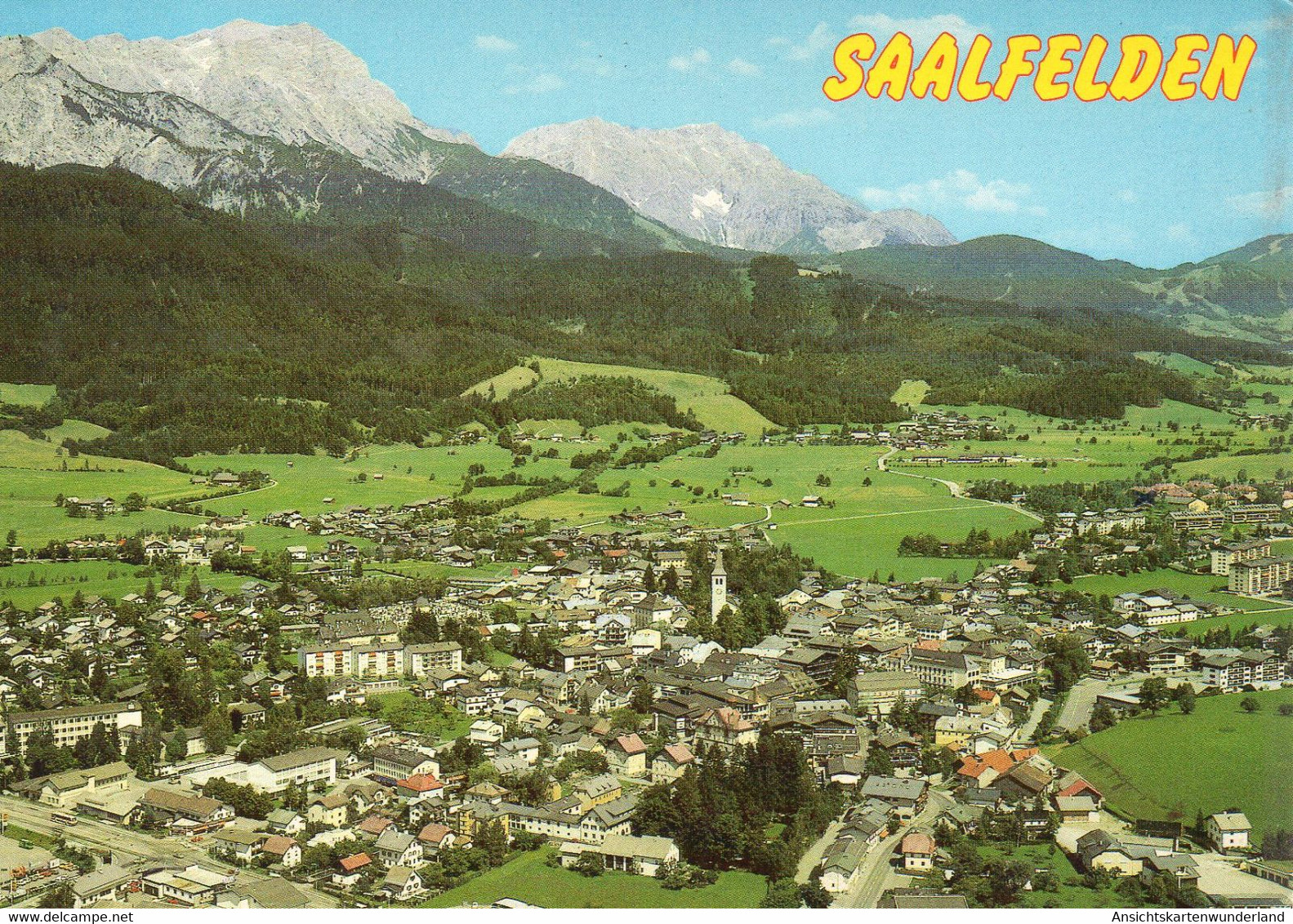 012041  Saalfelden  Luftbild - Saalfelden