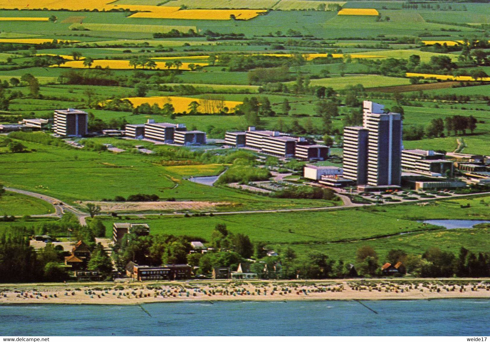 04355 - Blick Auf Den Strand Und Das Ferienzentrum Holm Bei SCHÖNBERG - Schönberg