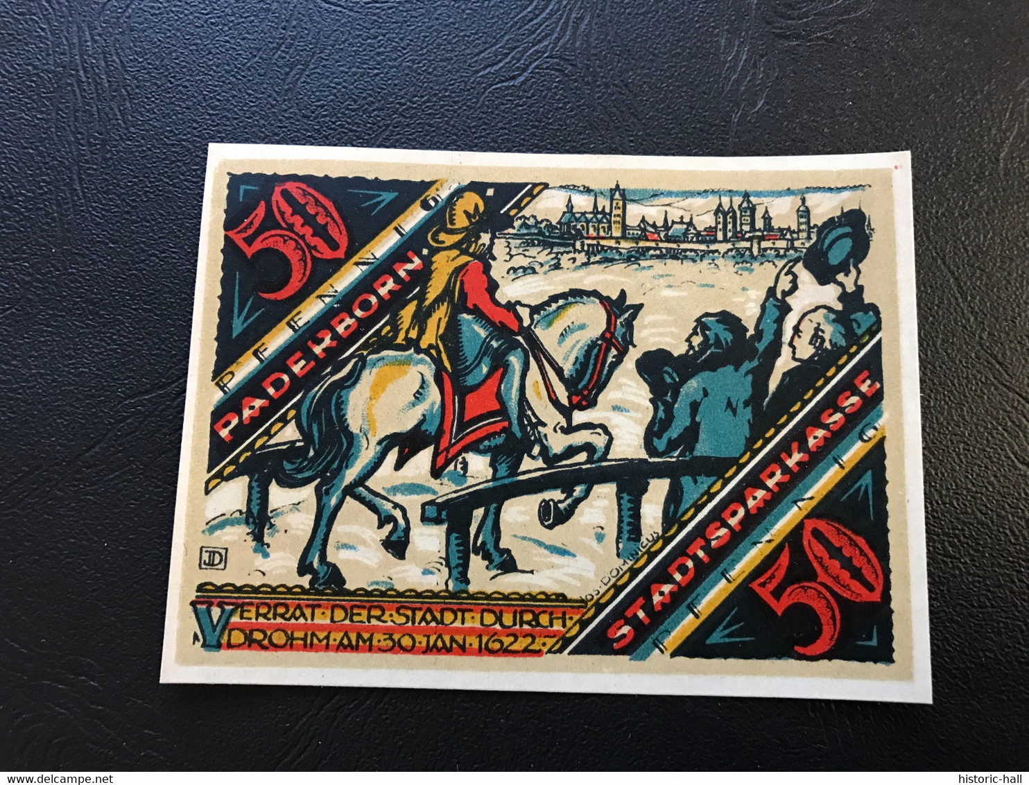 Notgeld - Billet Necéssité Allemagne - 50 Pfennig - Paderborn - 1921 - Ohne Zuordnung