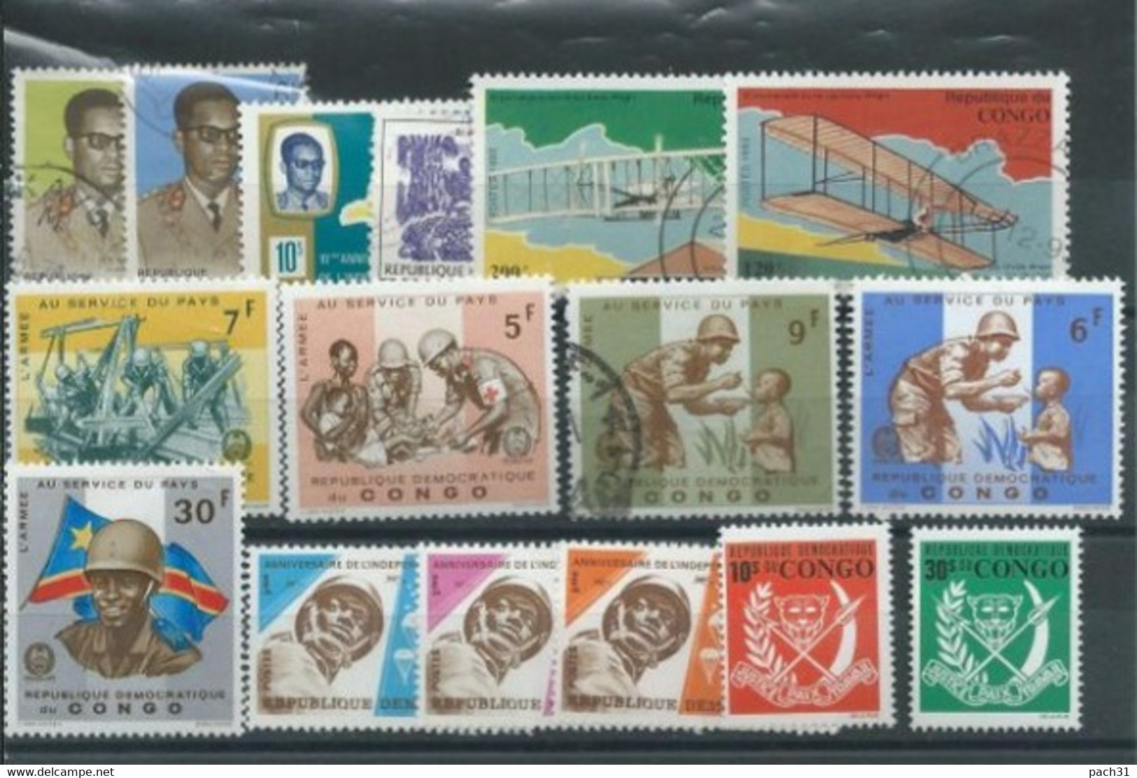 Congo  Lot De Timbres Différents - Colecciones