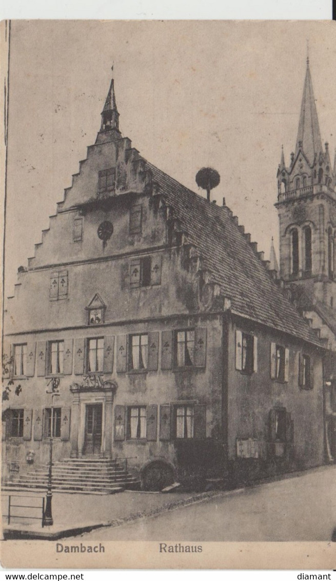 DAMBACH LA VILLE (67) - Rathaus - état Correct - Dambach-la-ville