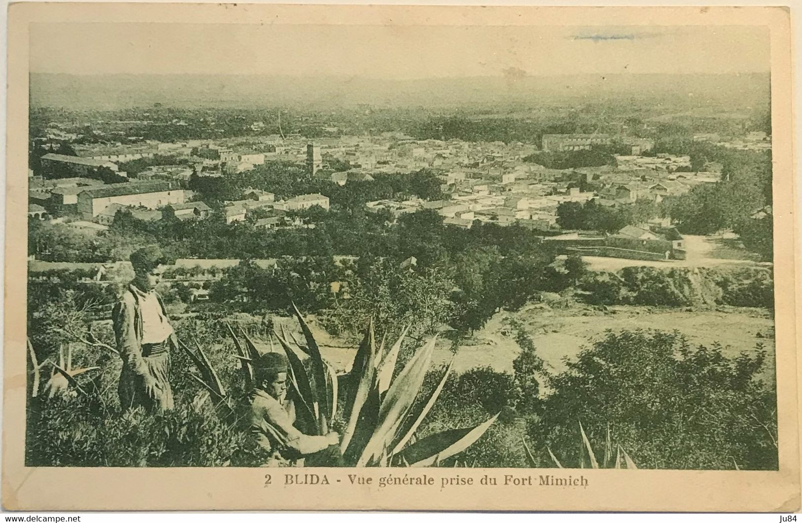 Algérie - Blida - Vue Générale Prise Du Fort-Mimich - Carte Postale Pour La France - 1930 - Blida