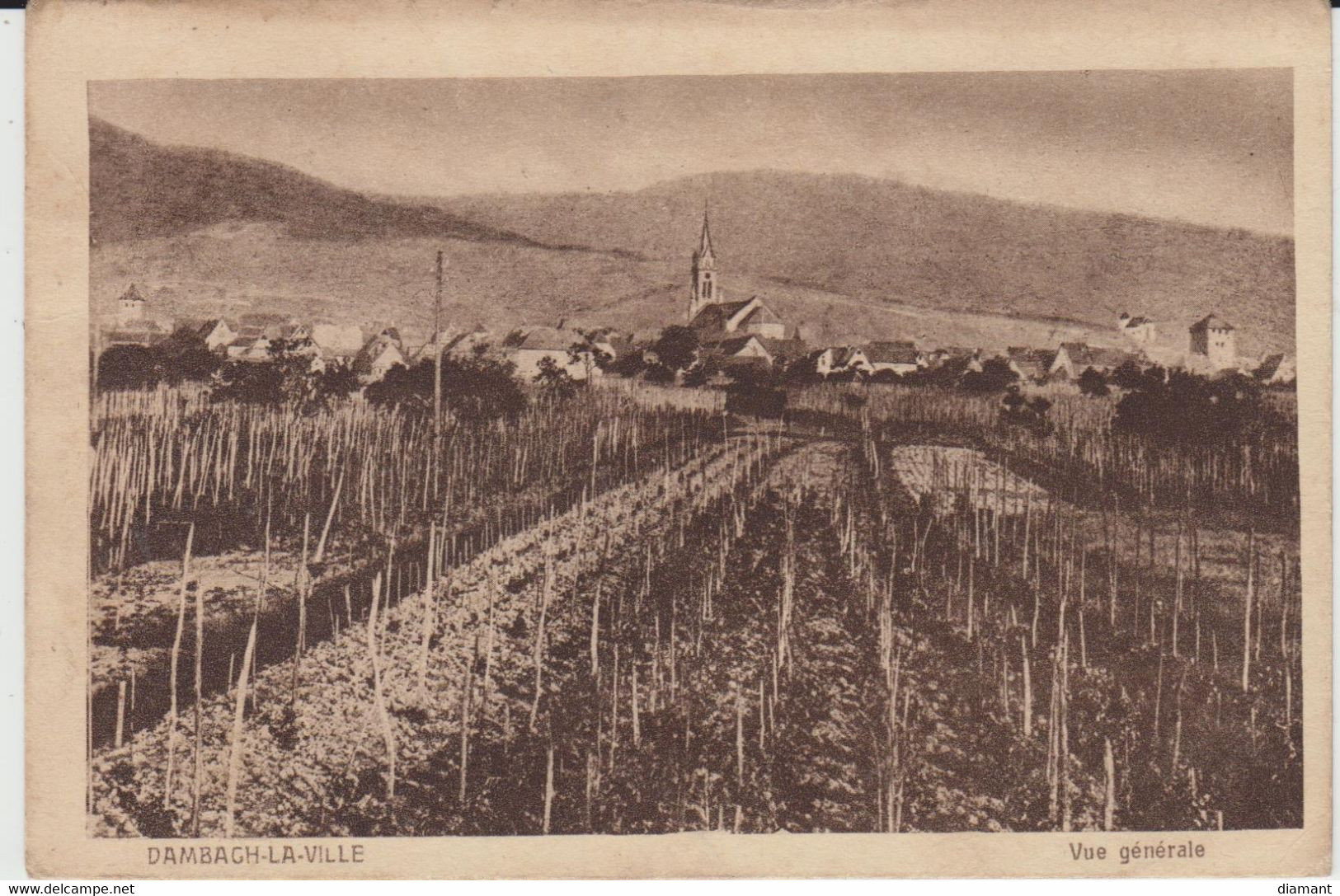 DAMBACH LA VILLE (67) - Vue Générale - En L'état - Dambach-la-ville