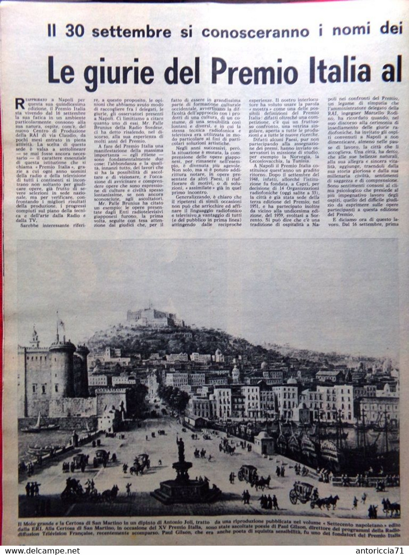 Radiocorriere TV Del 29 Settembre 1963 Prévost Pianelli Malipiero Radio Moschin - Télévision