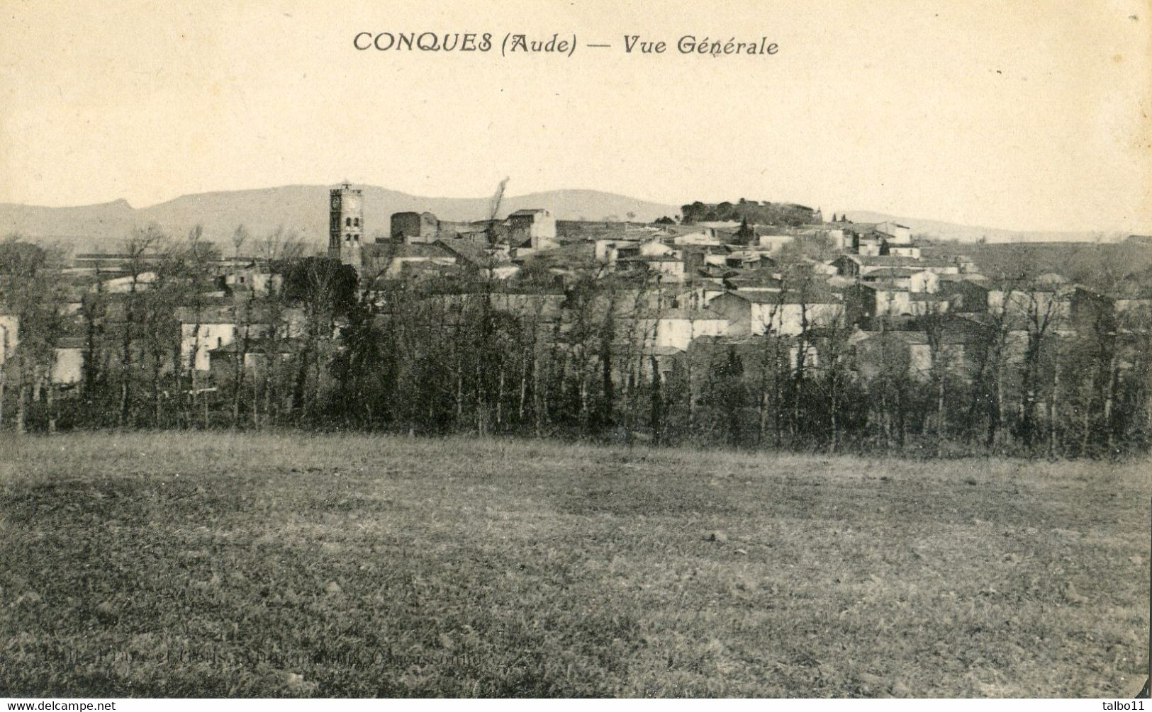 11 - Conques - Vue Générale - Conques Sur Orbiel