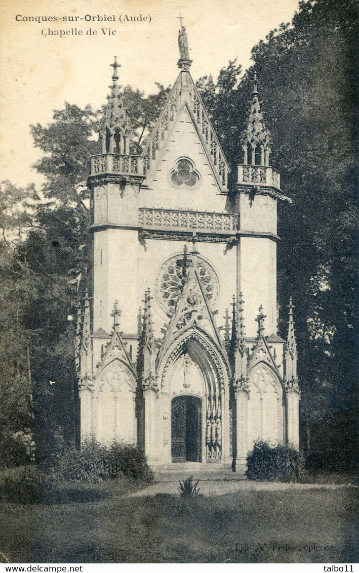 11 - Conques - Chapelle De Vic - Conques Sur Orbiel