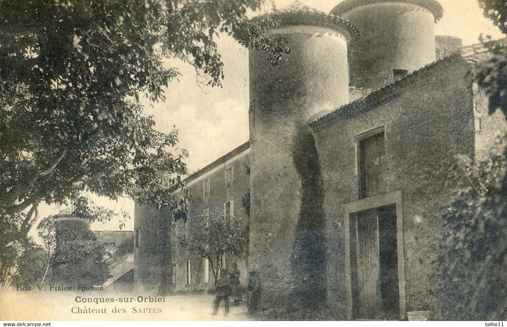 11 - Conques - Château De Saptes - Conques Sur Orbiel