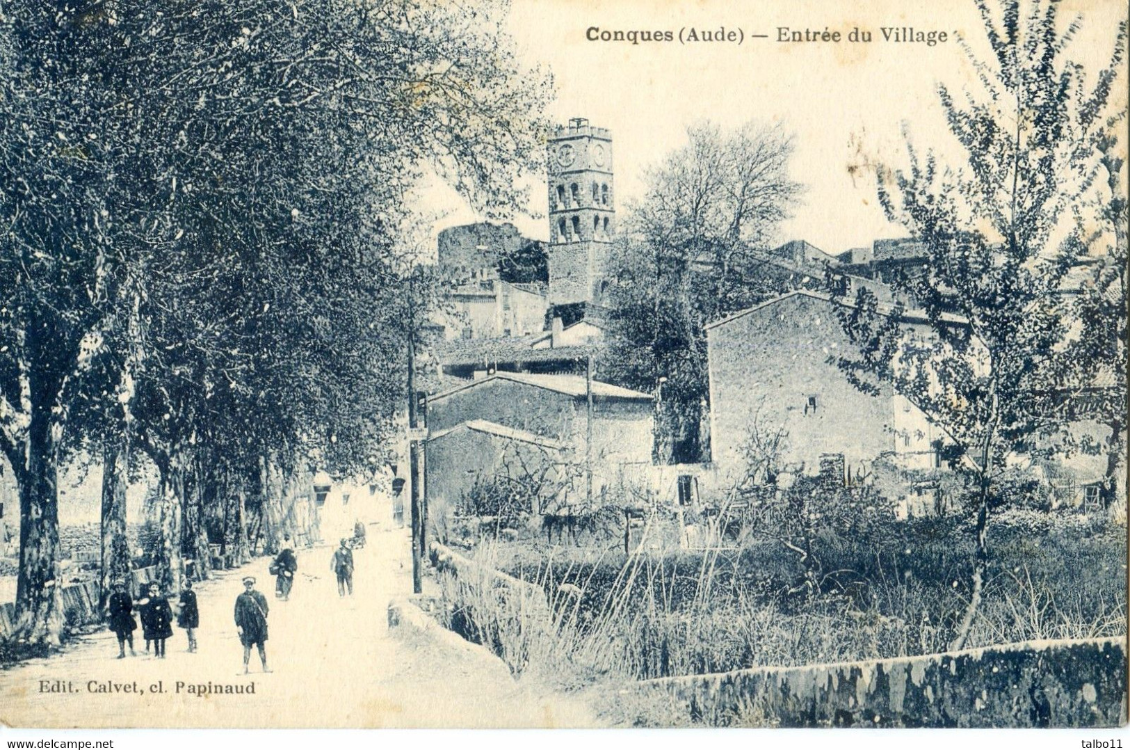 11 - Conques - Entrée Du Village - Conques Sur Orbiel