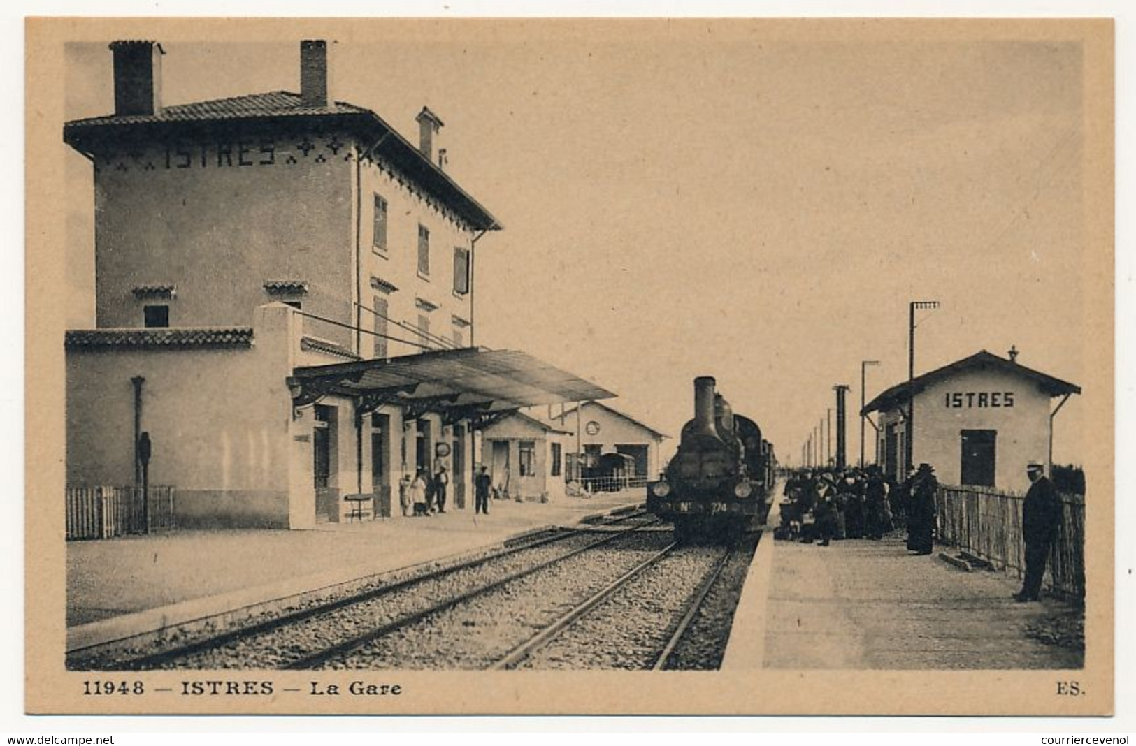 CPSM - ISTRES (Bouches Du Rhône) - La Gare - Istres