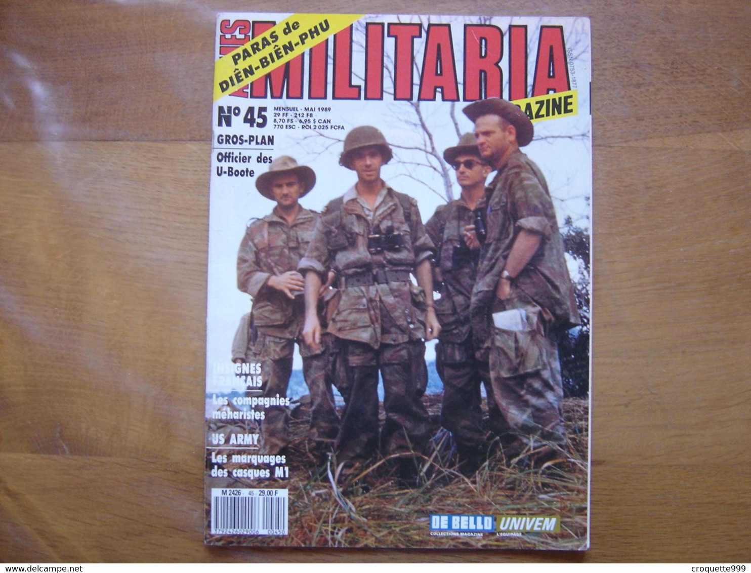 MILITARIA MAGAZINE 45 GUERRE MILITAIRES Sommaire En Photo - Waffen