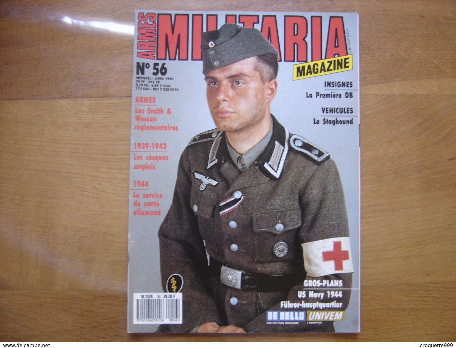 MILITARIA MAGAZINE 56 GUERRE MILITAIRES Sommaire En Photo - Weapons