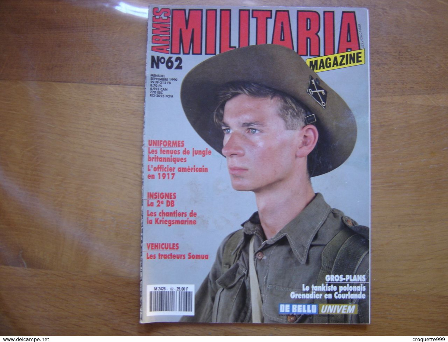 MILITARIA MAGAZINE 62 GUERRE MILITAIRES Sommaire En Photo - Waffen