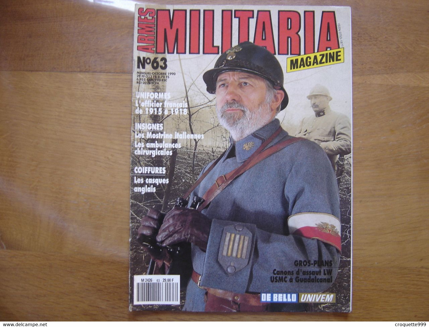 MILITARIA MAGAZINE 63 GUERRE MILITAIRES Sommaire En Photo - Weapons