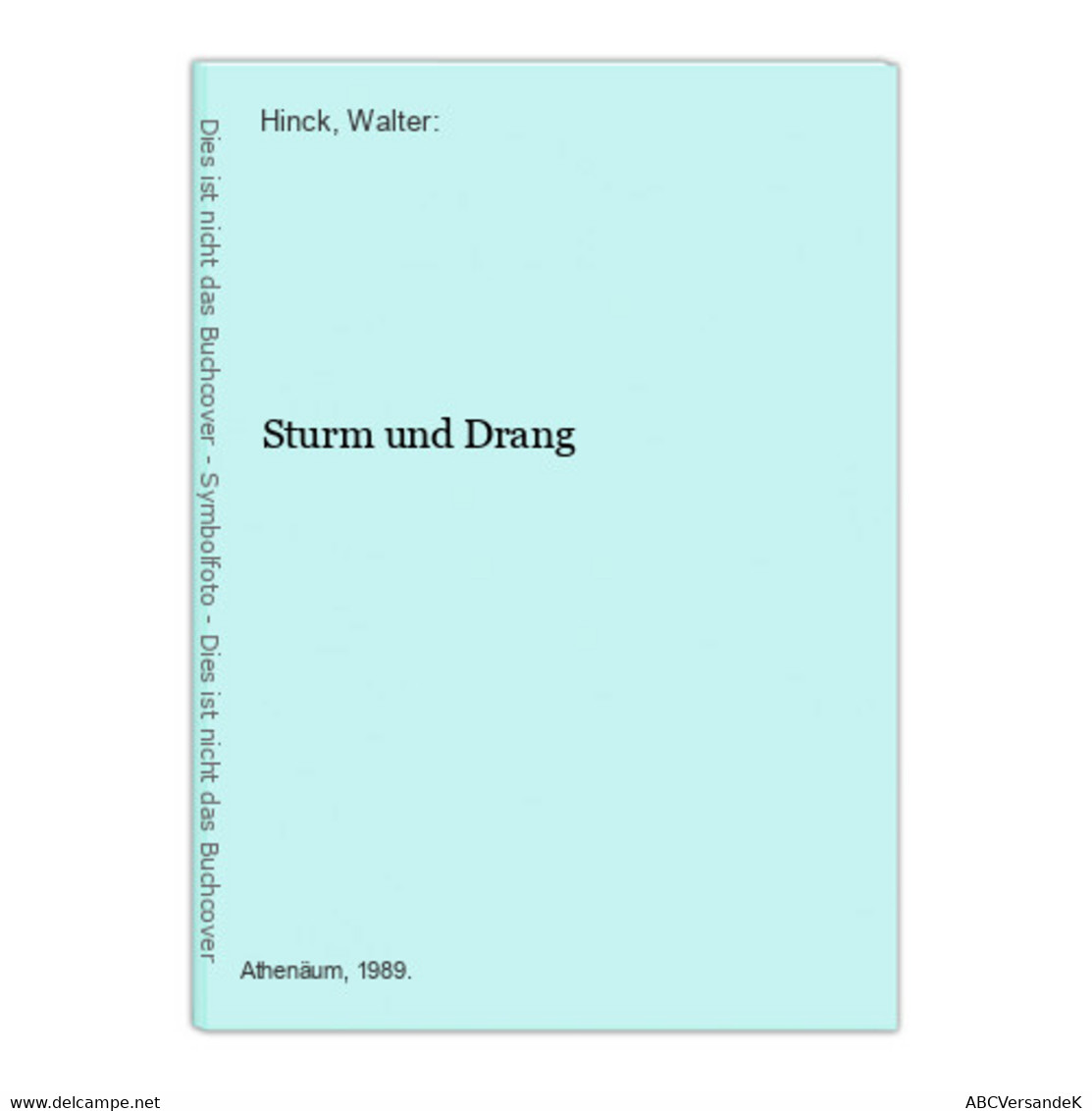 Sturm Und Drang - Schoolboeken